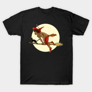 Witch Boy - Red/Ruby T-Shirt